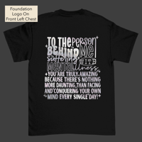 Image 2 of Person Behind Me Mental Health Matters Tee