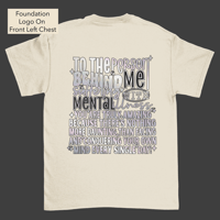 Image 1 of Person Behind Me Mental Health Matters Tee