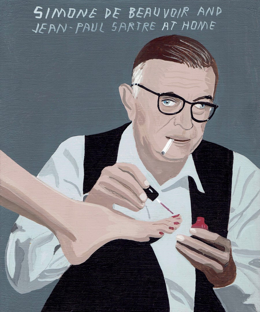 Image of SIMONE AND JEAN-PAUL AT HOME