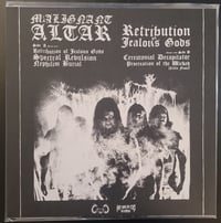 Image 2 of Malignant Altar - Retribution of Jealous Gods - LP, MC