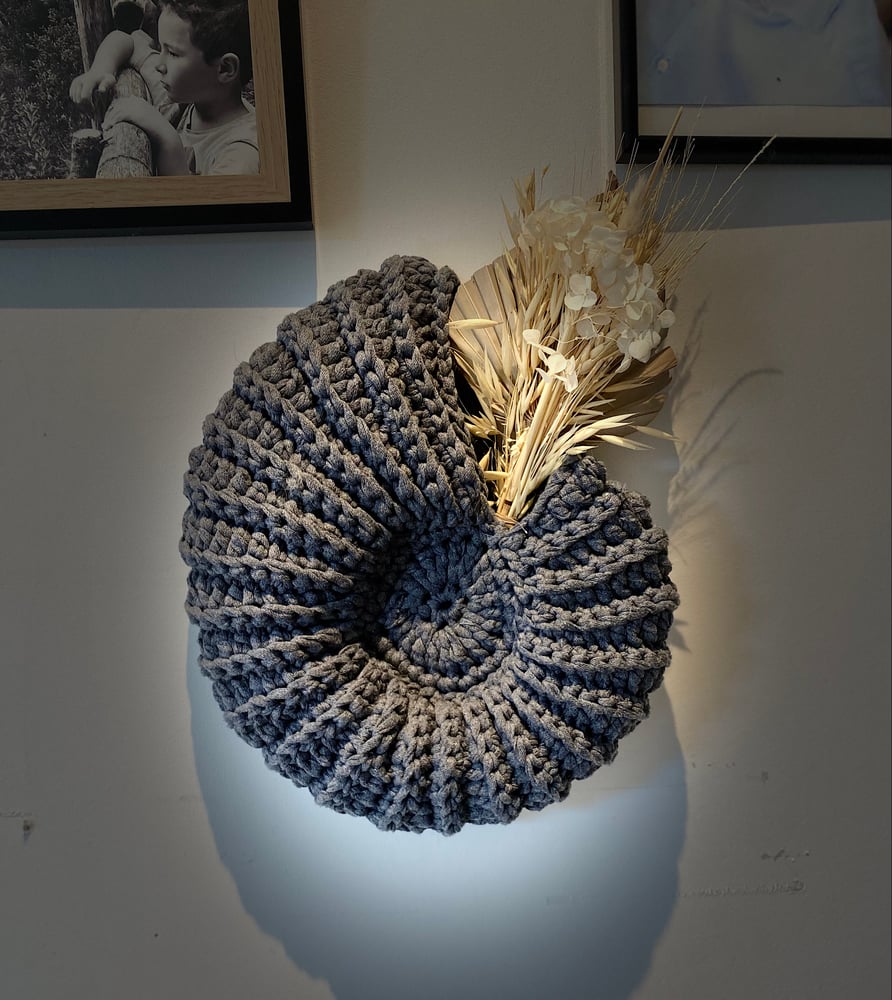 Image of Nautile gris en crochet