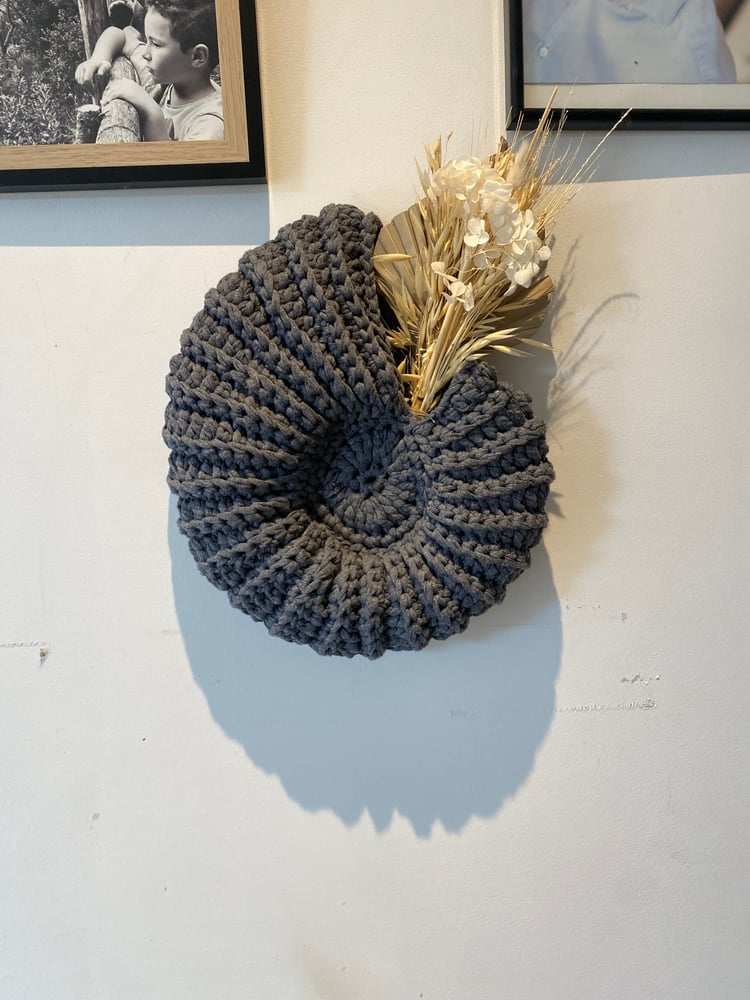 Image of Nautile gris en crochet