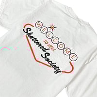 Image 4 of WELCOME TO HELL TEE (WHITE) *PREORDER