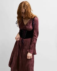 Image 3 of Polly purple velvet