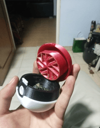 Image 4 of 🎮✨ Level Up Your Herb Game with the Pokéball Grinder! 🌿🔴⚪