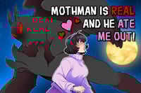 Image 2 of Mothman is Real - Bumper Sticker