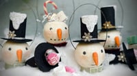 Image 10 of Let's Make Snowman Candy Containers kit