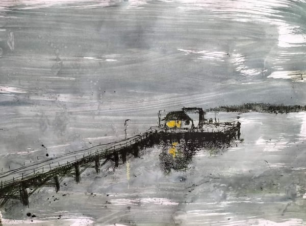 Image of Kilcreggan Pier at Dusk