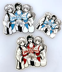 Image 2 of Blue Swimsuit Sticker Set