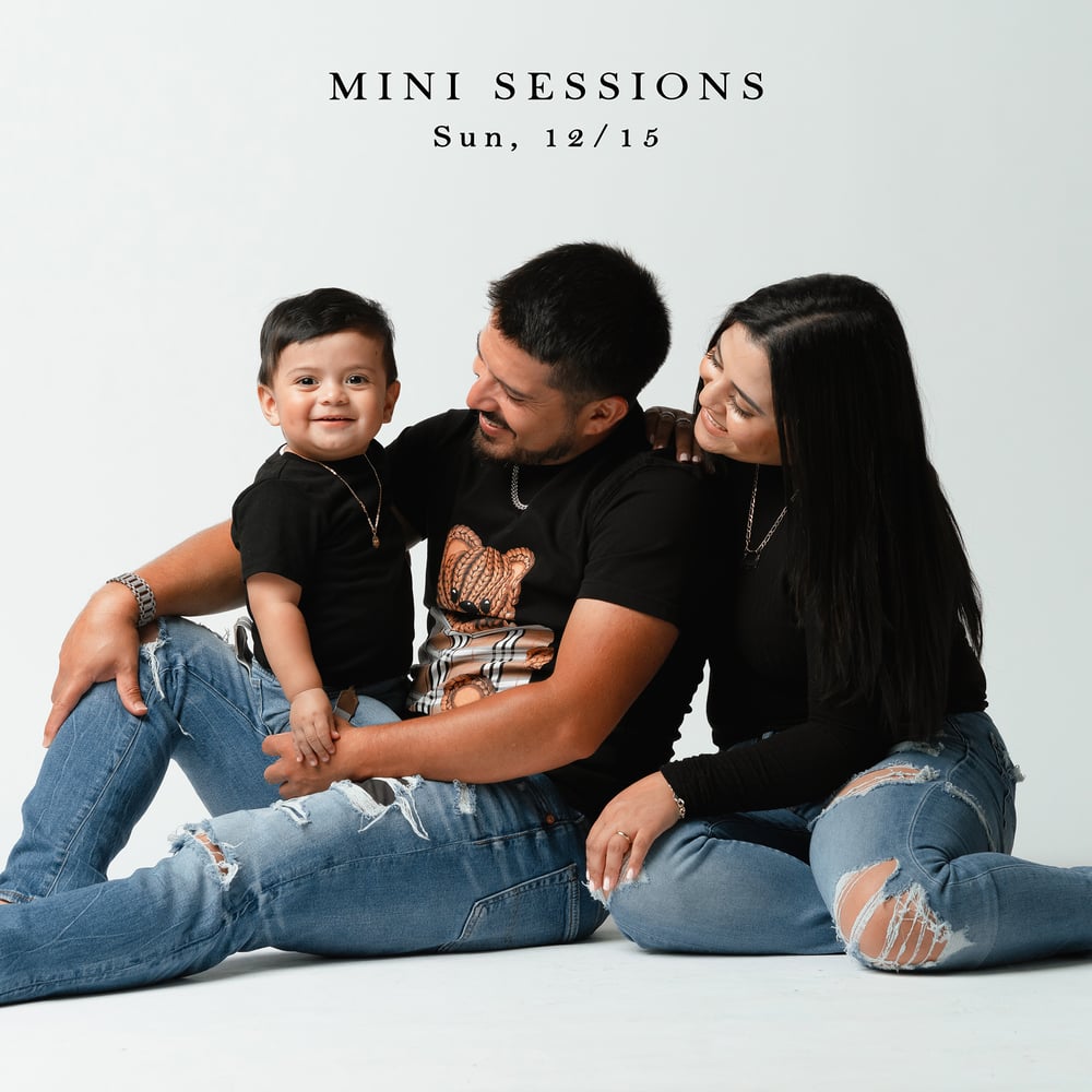 Image of MINI SESSIONS - 12/15