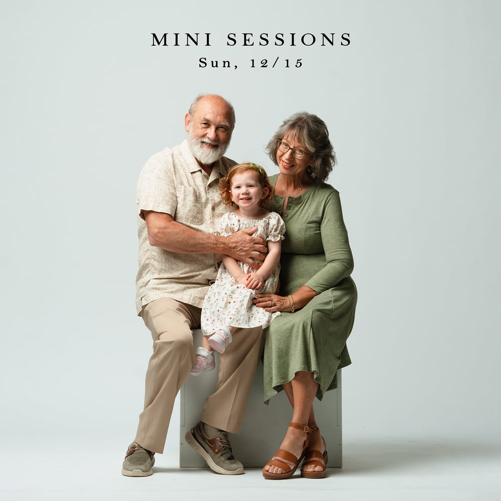 Image of MINI SESSIONS - 12/15