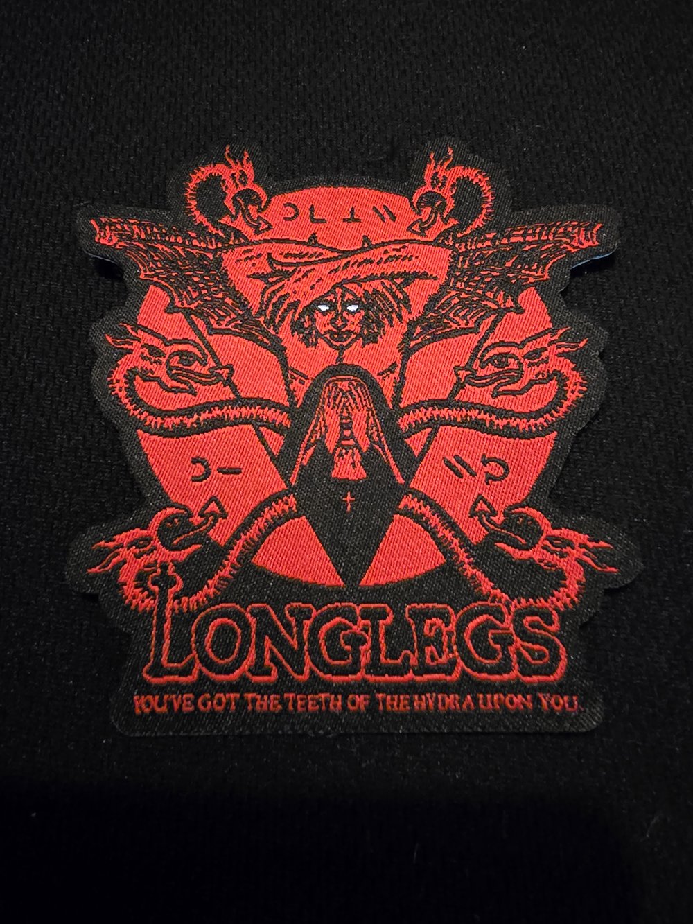 Longlegs "Teeth of the Hydra" Woven Patch