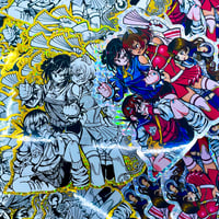 Image 1 of Crisalys vs Candie Bolton Sticker Set