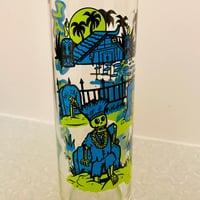 Image 5 of LAST CALL! 14 oz Full Color Zombie Tiki Collins Cocktail Glass