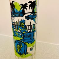 Image 7 of LAST CALL! 14 oz Full Color Zombie Tiki Collins Cocktail Glass
