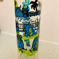 Image 6 of LAST CALL! 14 oz Full Color Zombie Tiki Collins Cocktail Glass