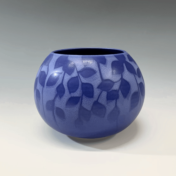 Image of Blue Vines Small Jar 