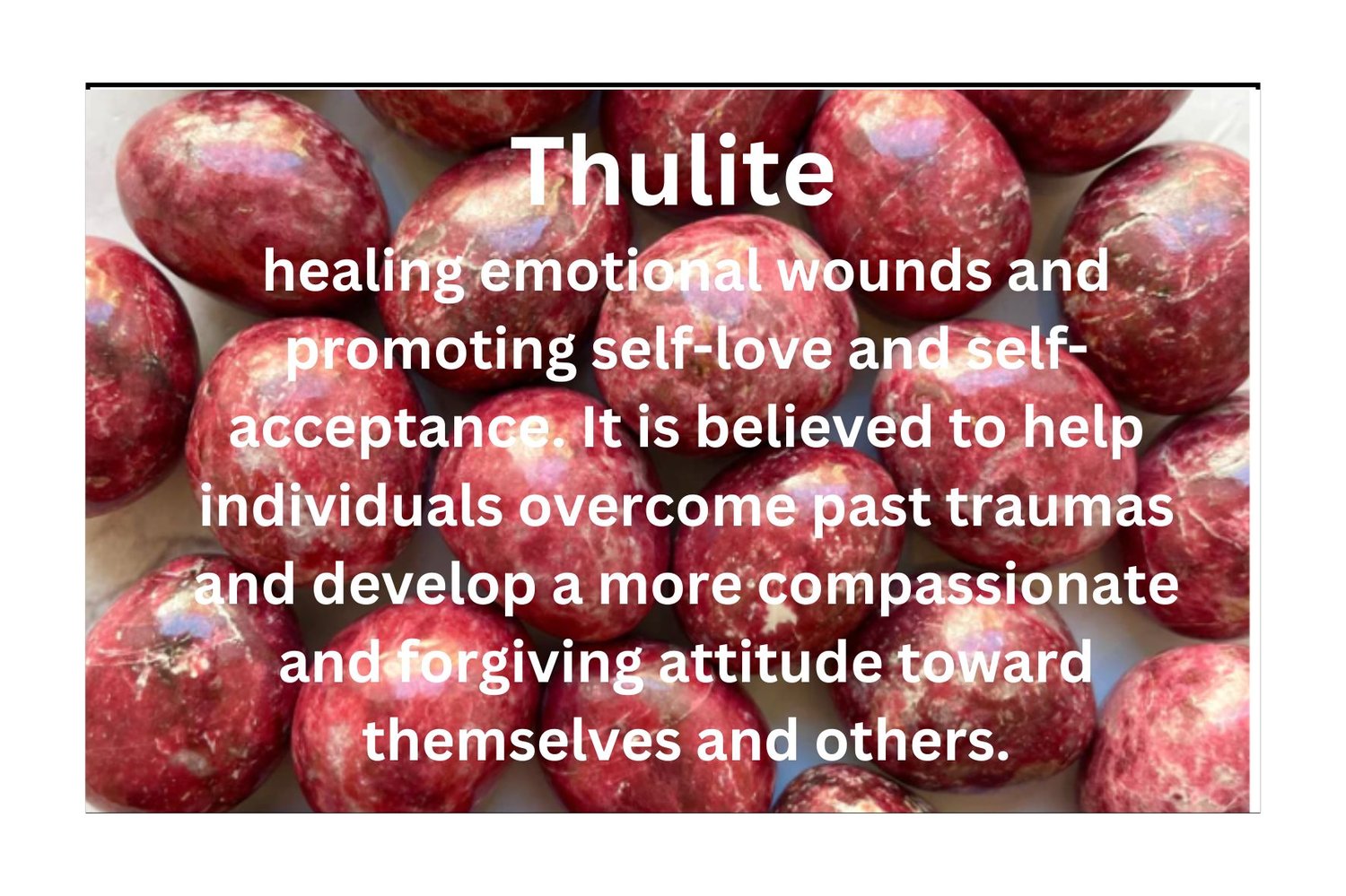 Image of Thulite Natural Healing Beaded Bracelet