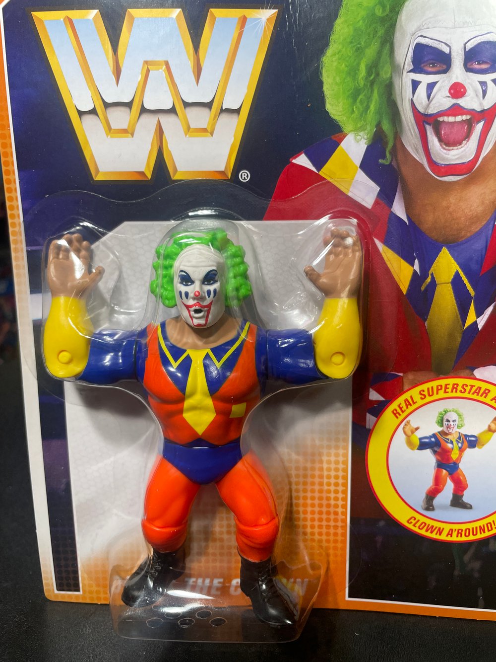 WWE Wrestling Mattel Retro Series 13 Mattel Creations #3 Doink the Clown