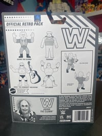 Image 3 of WWE Wrestling Mattel Retro Series 13 Mattel Creations #3 Doink the Clown