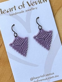Delica Earrings - Crocus