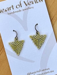 Delica Earrings - Honeycomb