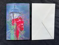 Image 4 of "Unto This Night", New England Streat Lamp Christmas Cards