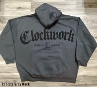 Image 3 of  Oversized Hoodie Clockwork Puff Print