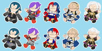 Image 2 of Fire Emblem Protagonist Plushie Acrylic Charms [PRE-ORDER]