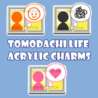 Tomodachi Life Window Acrylic Charms [PRE-ORDER]