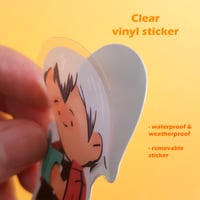 Image 3 of Bunbun Clear Stickers