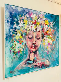 Image 1 of Soulful Elegance - Framed Original Artwork 