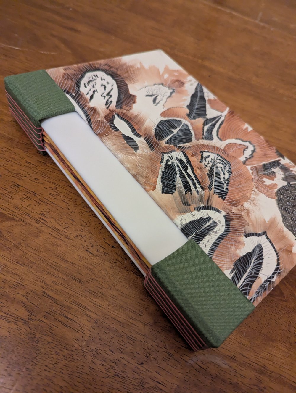 Feathers: Handmade Blank Book