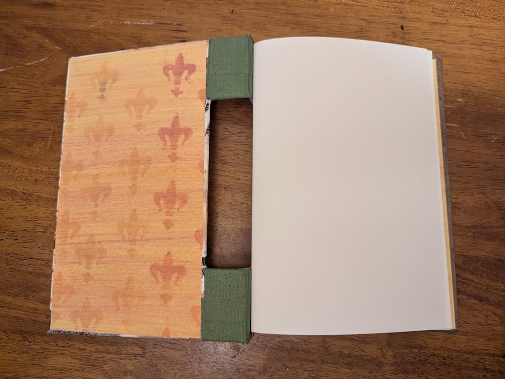 Feathers: Handmade Blank Book