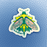 Image 5 of Silly Bug Stickers | Colorful Holographic Stickers