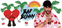 Image 2 of Bad bunny sun Double sided UVDTF cup wrap 