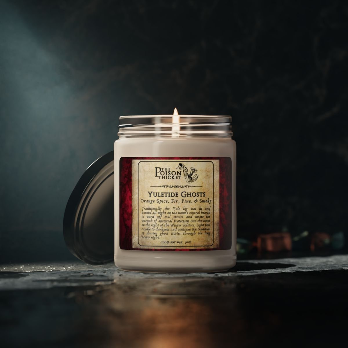 Image of Yuletide Ghosts | 9oz Scented Soy Candle