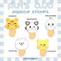 Fim’s Club Popsicle Stickers