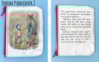 Image 7 of Beatrix Potter Book Page Coin Purses (Peter Rabbit, Jemima Puddleduck, Tom Kitten)