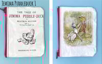 Image 6 of Beatrix Potter Book Page Coin Purses (Peter Rabbit, Jemima Puddleduck, Tom Kitten)