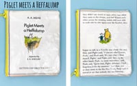 Image 2 of Winnie the Pooh Book Page Coin Purses (Pooh, Piglet, Eeyore, Christopher Robin)
