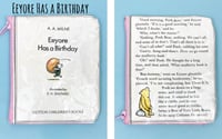 Image 5 of Winnie the Pooh Book Page Coin Purses (Pooh, Piglet, Eeyore, Christopher Robin)