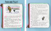 Image 7 of Winnie the Pooh Book Page Coin Purses (Pooh, Piglet, Eeyore, Christopher Robin)