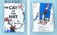 Image 5 of Dr Seuss Book Page Coin Purses (Oh the Places You’ll Go, Cat in the Hat, Green Eggs Ham, Grinch