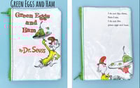 Image 8 of Dr Seuss Book Page Coin Purses (Oh the Places You’ll Go, Cat in the Hat, Green Eggs Ham, Grinch