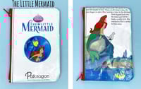 Image 3 of Book Page Coin Purses (Beauty and the Beast, Lion King, Little Mermaid, Secret Garden, Bambi)