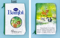 Image 8 of Book Page Coin Purses (Beauty and the Beast, Lion King, Little Mermaid, Secret Garden, Bambi)