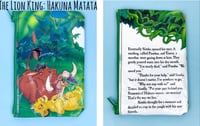 Image 7 of Book Page Coin Purses (Beauty and the Beast, Lion King, Little Mermaid, Secret Garden, Bambi)