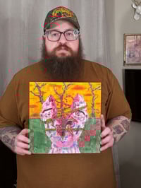 "stitched" original artwork