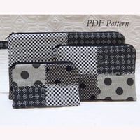 Zipper Pouch Set PDF Pattern